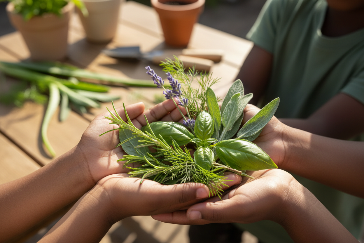 Gentle Herbs for Kids: Traditional Remedies + DIY Recipes